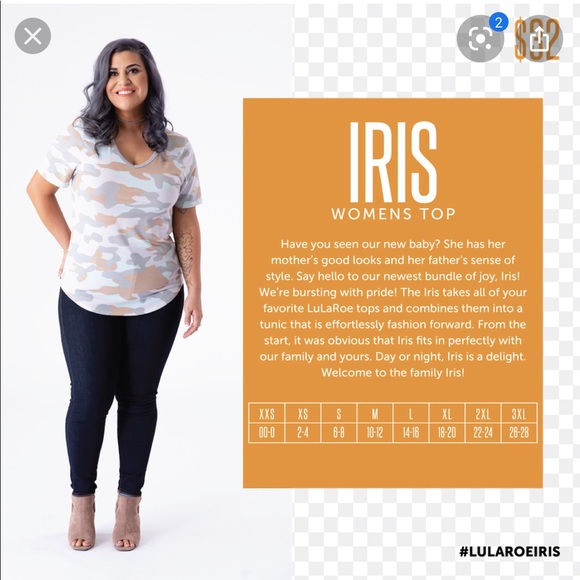 LuLaRoe Iris - Picture 8 of 8